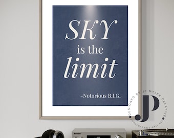 Motivational Quote Posters / Rap Lyric Decor / Printable Wall Art and Decor / Minimalist / Classic / Hip-Hop / Typography Design