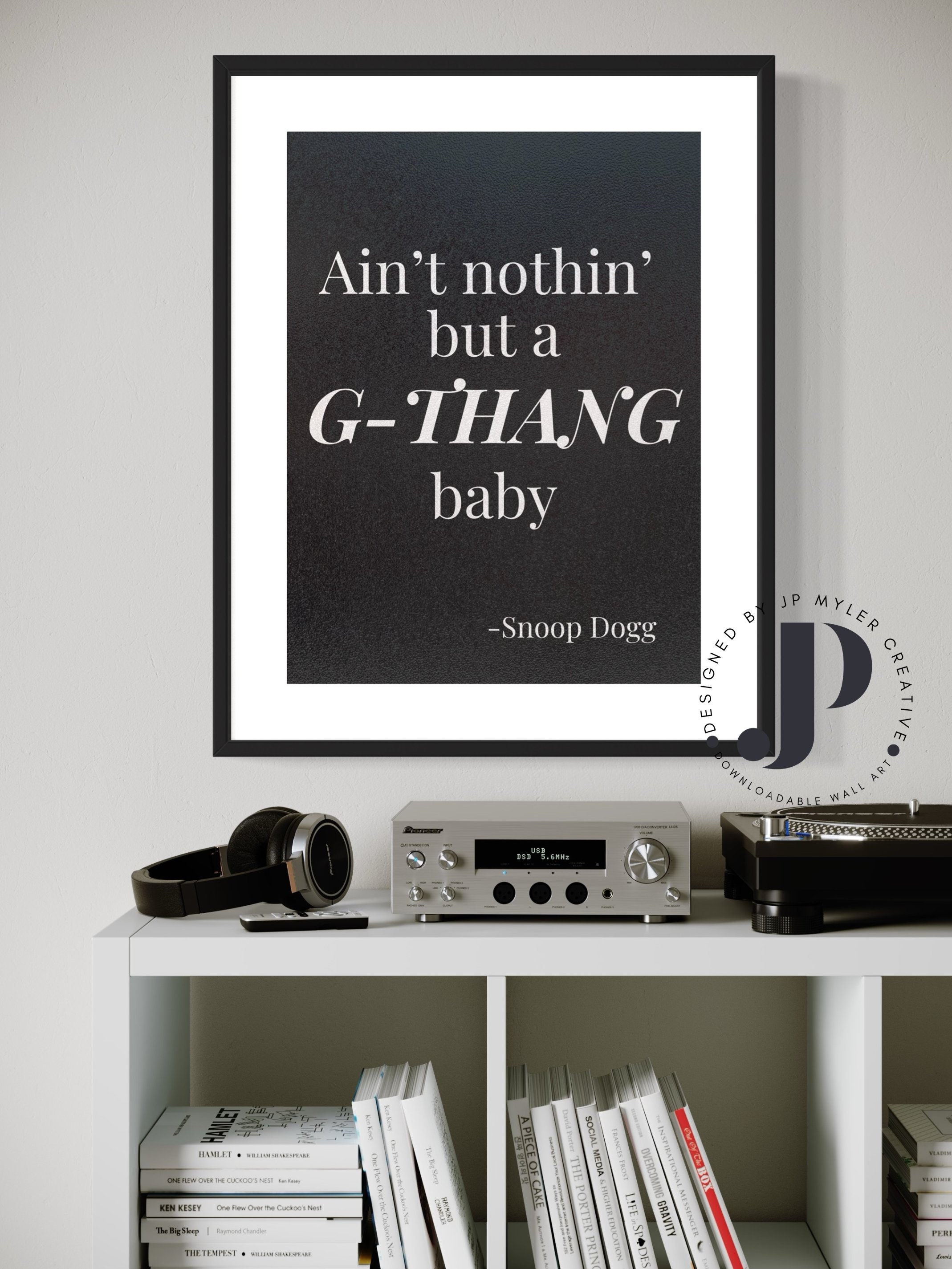 Rapper Quote Posters / Rap Lyric Decor / Printable Wall Art and Decor ...