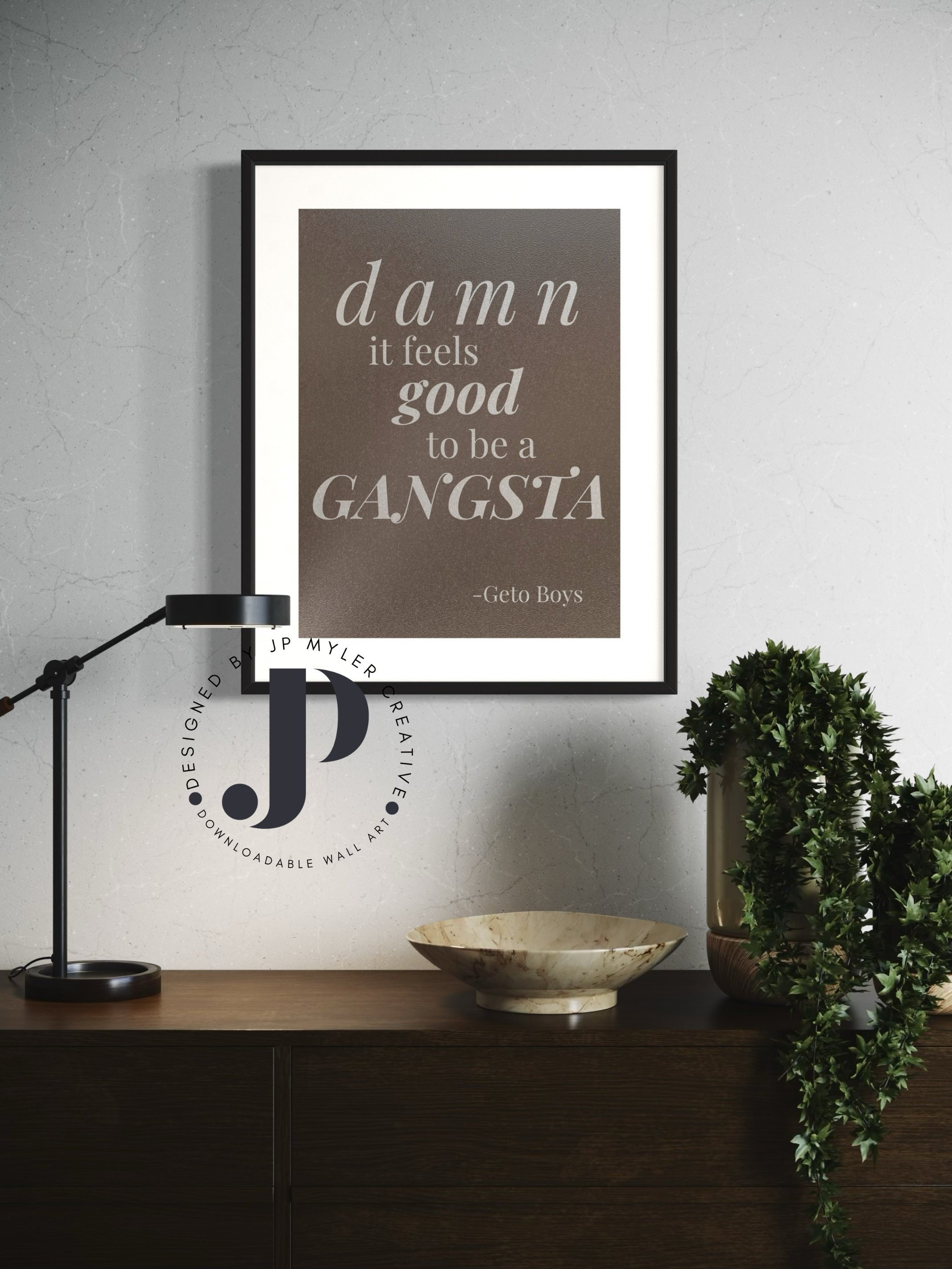 Rap Lyric Decor / Motivational Quote Posters / Printable Wall Art and Decor / Minimalist / Classic / Hip-Hop / Typography Design