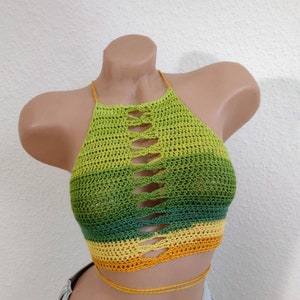 Crochet bikini top, crop top, bikini top, summer top