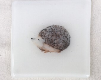 Hedgehog coaster/tile