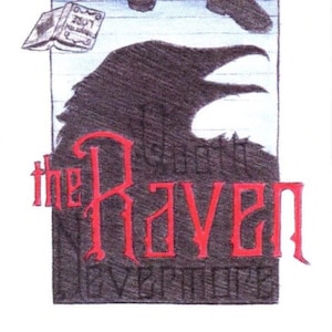 The Raven bookmark