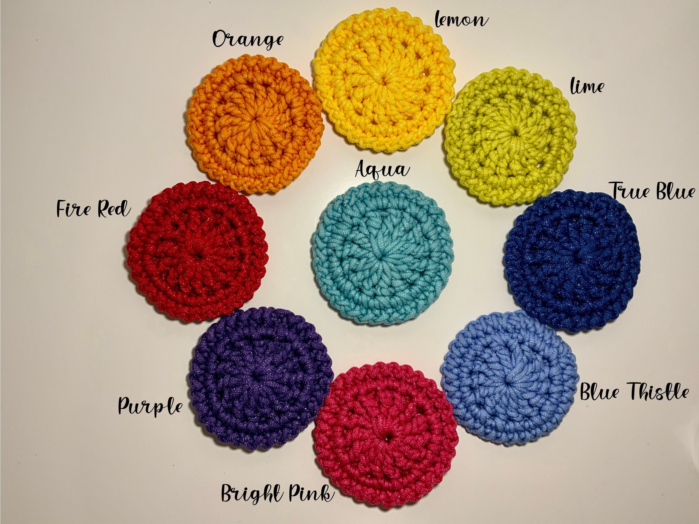 Crocheted Pot Scrubbers for the Kitchen — Coastal Magpie