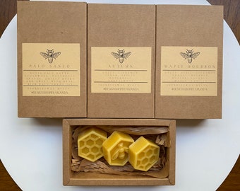 Pure Beeswax Melts | Honey Comb Bee Tarts for Wax Warmers | Non-Toxic  Organic Beeswax & Pure Essential Oils