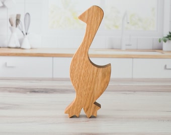 Wooden Oven Rack Push/Pull Stick: Safety Duck Kitchen Tool