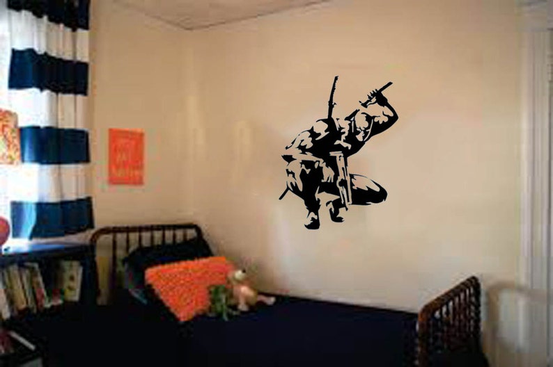 20w X 26h Deadpool ninja Wall Decal- Marvel Comics