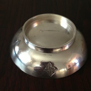 Antique Collectible V.ZWANENBURG SOLA Silver Plated NASM Small Bowl Circa 1915 1922 image 2