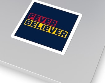 Indianapolis Indiana Fever Believer WNBA Sticker Basketball Decal Caitlin