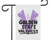 Golden State Valkryies Garden Flag | House Banner, WNBA