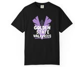 Golden State Valkyries WNBA T-Shirt: Garment-Dyed Cotton Fan Tee