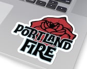 Portland Fire PDX WNBA Sticker | Kiss-Cut Vinyl Decal