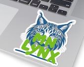 Minnesota Lynx WNBA Sticker, Waterproof Vinyl Decal, Sports Laptop Scrapbooking