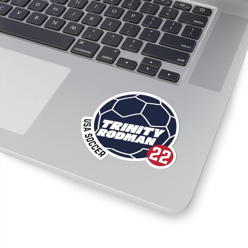 Trinity Rodman USWNT Sticker | Soccer Player Decal 3" × 3"