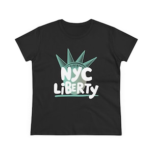 Women&#39;s Basketball Tee, New York Liberty WNBA T-Shirt, Sports Fan Apparel, Game Day Shirt, Fan Merchandise