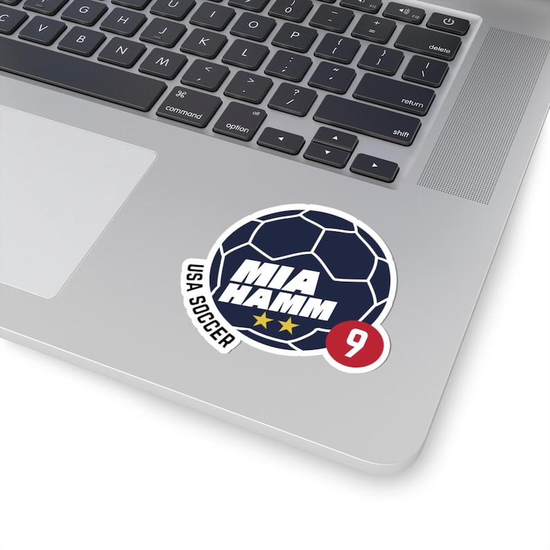 Mia Hamm USWNT Soccer Sticker | Women's National Team Decal 3" × 3"