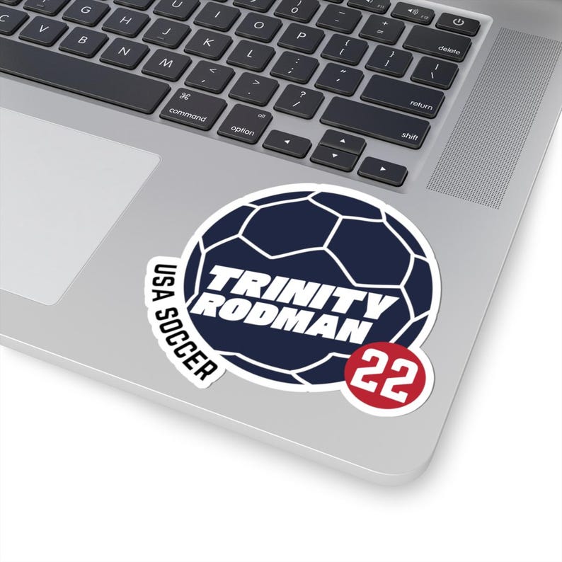Trinity Rodman USWNT Sticker | Soccer Player Decal 4" × 4"