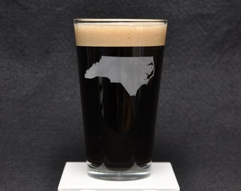 Special Design Request - State, Country, Island or Land Mass of your Choice Etched on a Pint or Whiskey Glass, Star/Heart Opt, Personalized