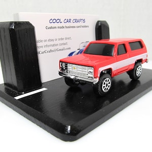 "Chevy Blazer K5 Visitenkartenetui ""Street Scene"" Visitenkartenhalter."