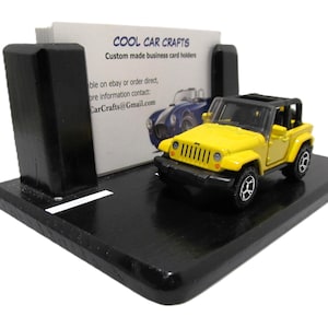 Jeep Wrangler Rubicon-visitekaartjeshouder "Street Scene" Premium Edition