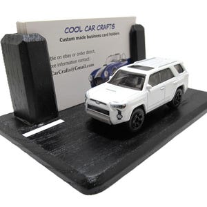 Toyota 4Runner Business Card Holder &quot;Street Scene&quot;