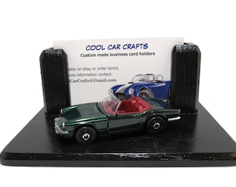 Tarjetero para tarjetas de visita Triumph Spitfire: Edición Premium Limitada