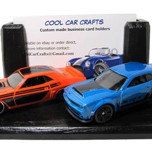 Dodge Challenger-visitekaarthouder "Classic & Modern" (opties voor 3 modellen)