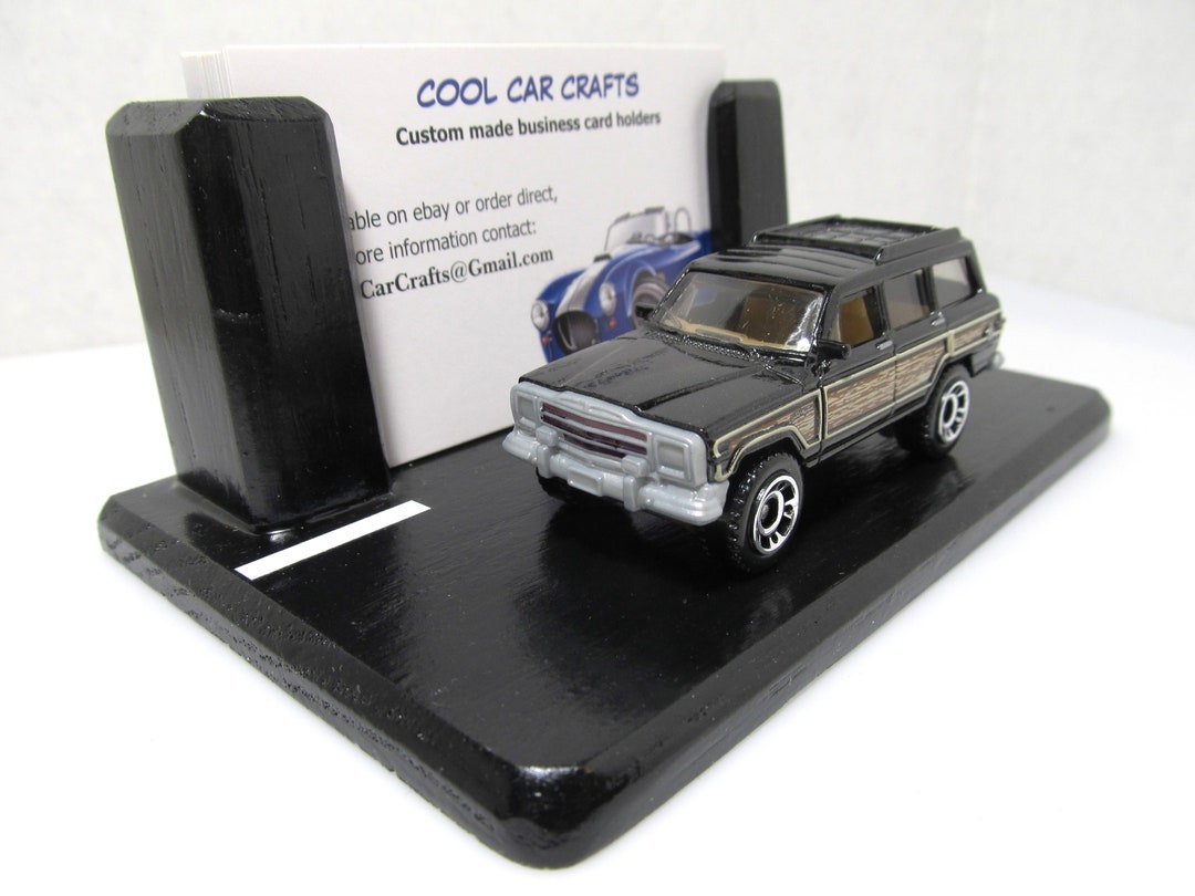 1988 Jeep Grand Wagoneer Business Card Holder 3 Model Etsy