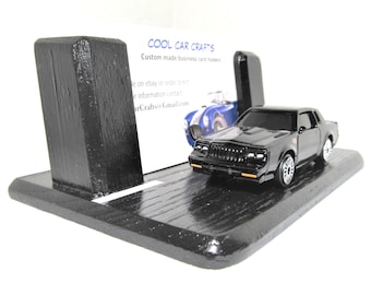 1987 Buick Grand National Business Card Holder &quot;Street Scene&quot; (2 color optios)