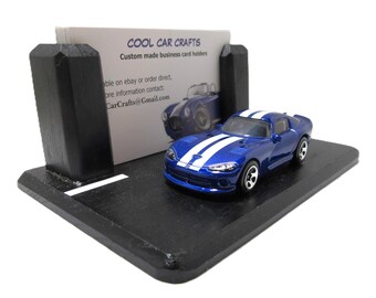 Dodge Viper Business Card Holder &quot;Street Scene&quot; (Choose model GTS or RT/10)