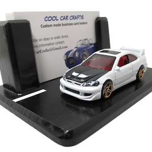 Porta biglietti da visita Honda Civic Si (scegli il modello: Tuner o Drift classico)