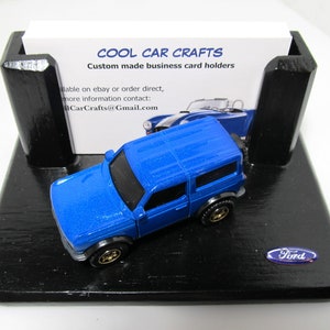 Ford Bronco-visitekaarthouder: (3 kleuren / 5 opties)