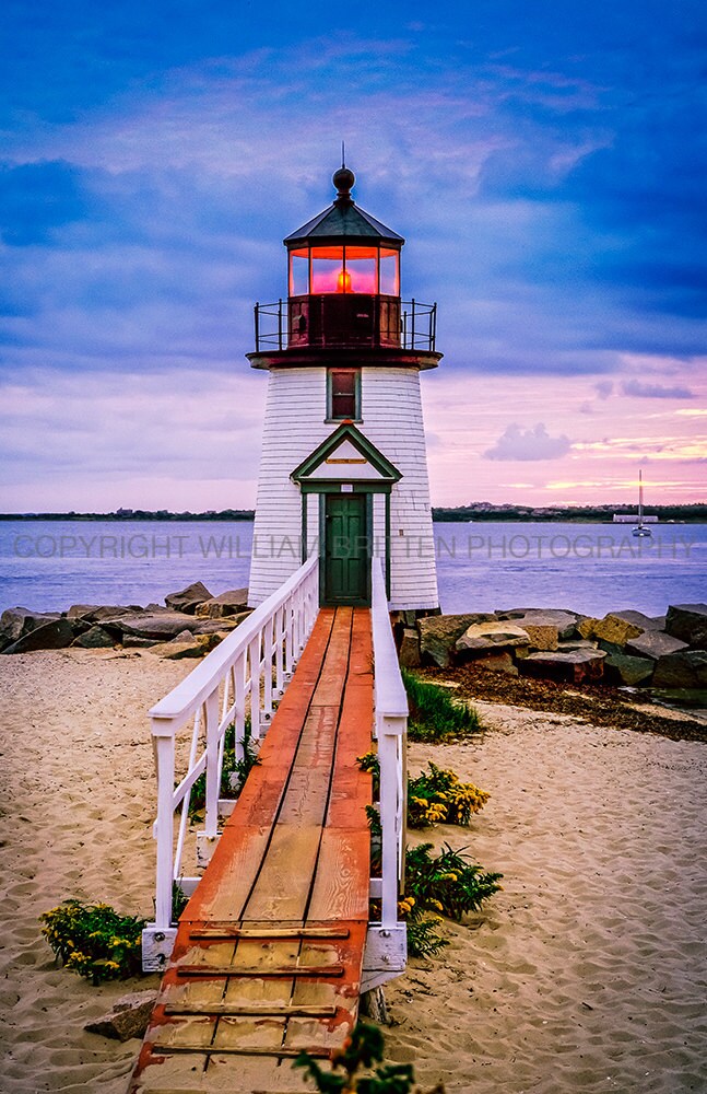 Brant Point Lighthouse Digital Download Bildschirmschoner Etsy