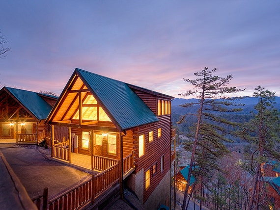 Smoky Mountains Resort Cabin Digital Download Stock Etsy