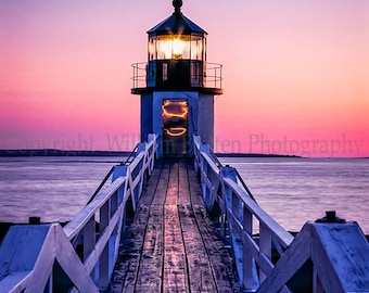 Marshall Point Lighthouse Digital Download Stock Photography from William Britten