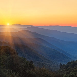 Morning Majesty in the Smoky Mountains Fine Art Photo from William Britten &quot;Morning Majesty&quot;