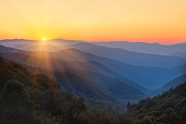 Morning Majesty in the Smoky Mountains Fine Art Photo from William Britten Morning Majesty image 1