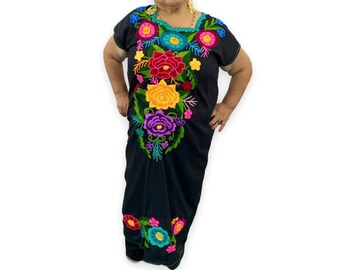 Mexican Embroidery Dress Amalia Model