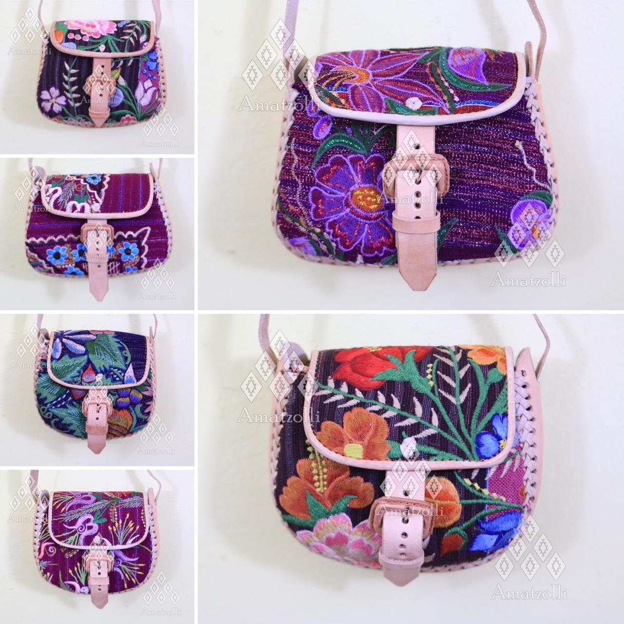 Bolsa Chica de Piel Artesanal Mexicana modelo Laura | Etsy España