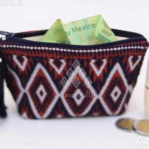Mexicain Fabriqué à la main Loom Portefeuille modèle Koba