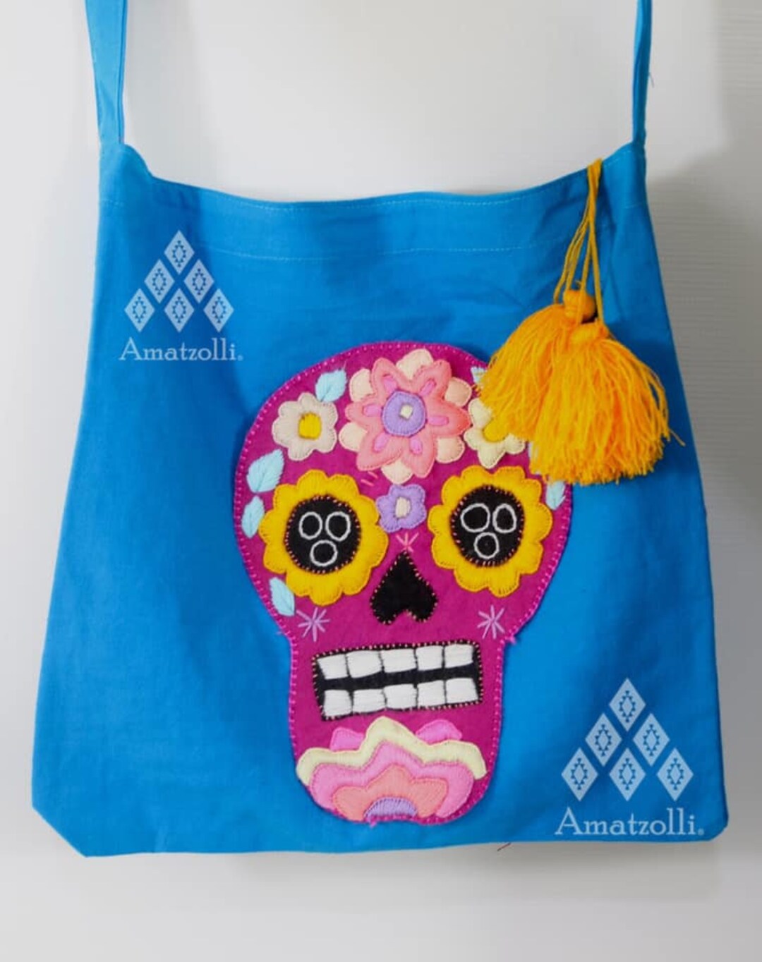 Typical Mexican Cloth Backpack Model Calaca - Etsy