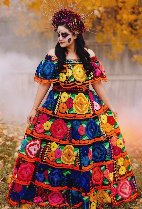 mexican traditional dresses