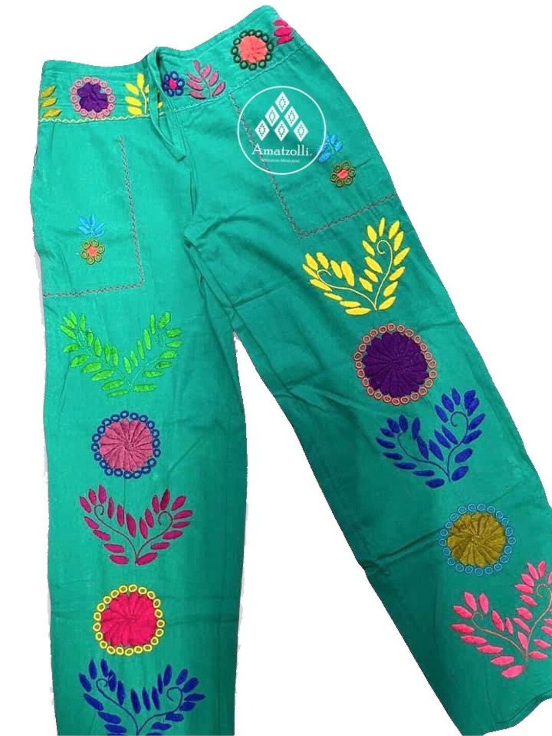 Mexican Hand Pants Rococo Model Etsy