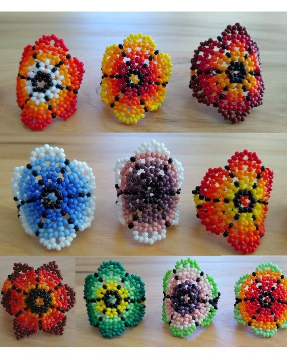 Anillos de chaquira hotsell