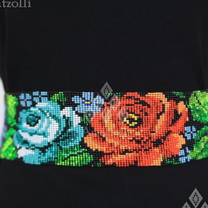 Mexicaanse Chaquira Belt model Zinacantán