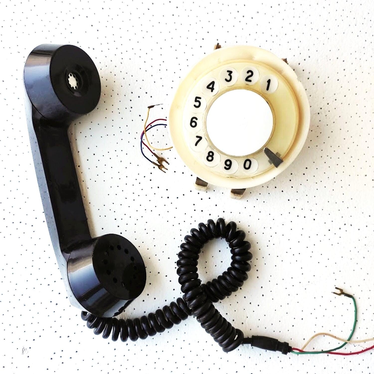Jouet Vintage URSS – Téléphones Soviétiques – Original – Années 1980 – SN