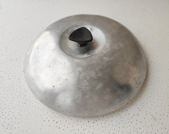 Large aluminum lid for frying pan, 10.6" lid, replacement pot lid