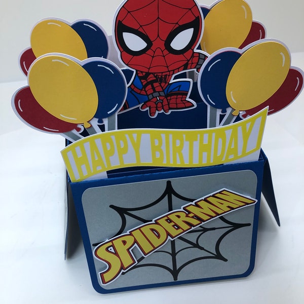 Spiderman Pop Up Centerpiece