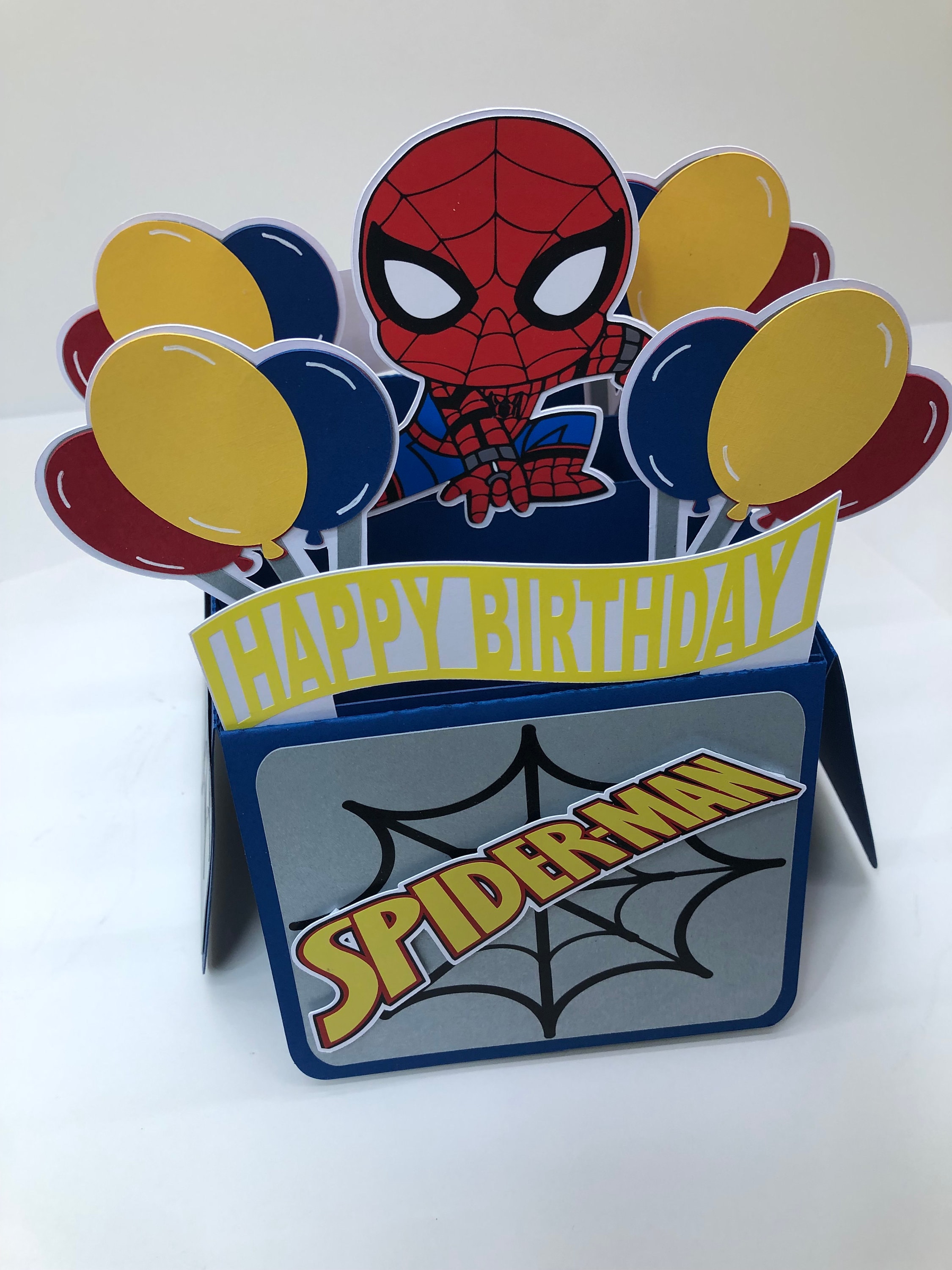 Spiderman Pop Up Centerpiece