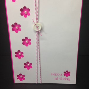 Happy Birthday with cut outs