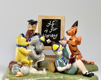 CLASSIC POOH プーさんとピグレットとティガーフィギュア プーさん、ティガー、ピグレットのフィギュア - Etsy 日本